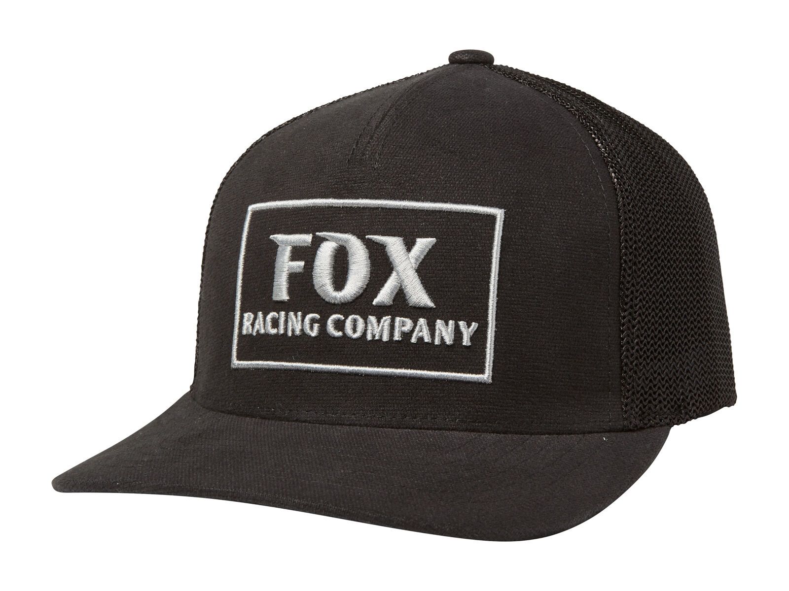 Fox Heater Snapback Hat, black - Bild 1