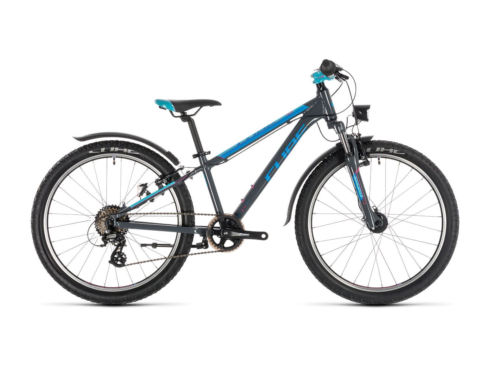 Cube Access 240 Allroad, grey´n´blue´n´pink - Bild 1
