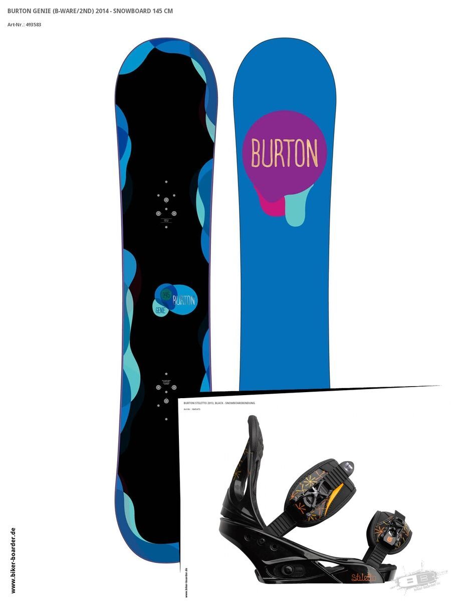 Set: Burton Genie  +  Stiletto (364547S) - Bild 1