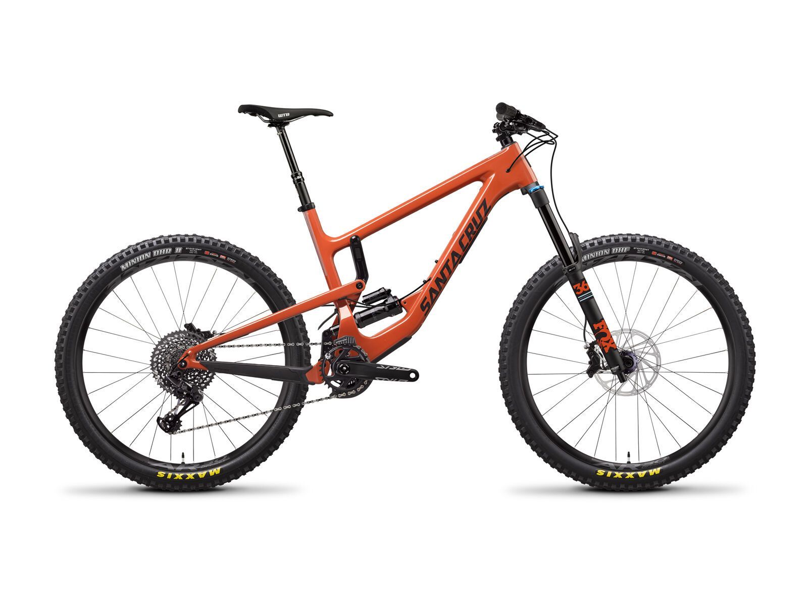 Santa Cruz Nomad C S, orange and carbon - Bild 1