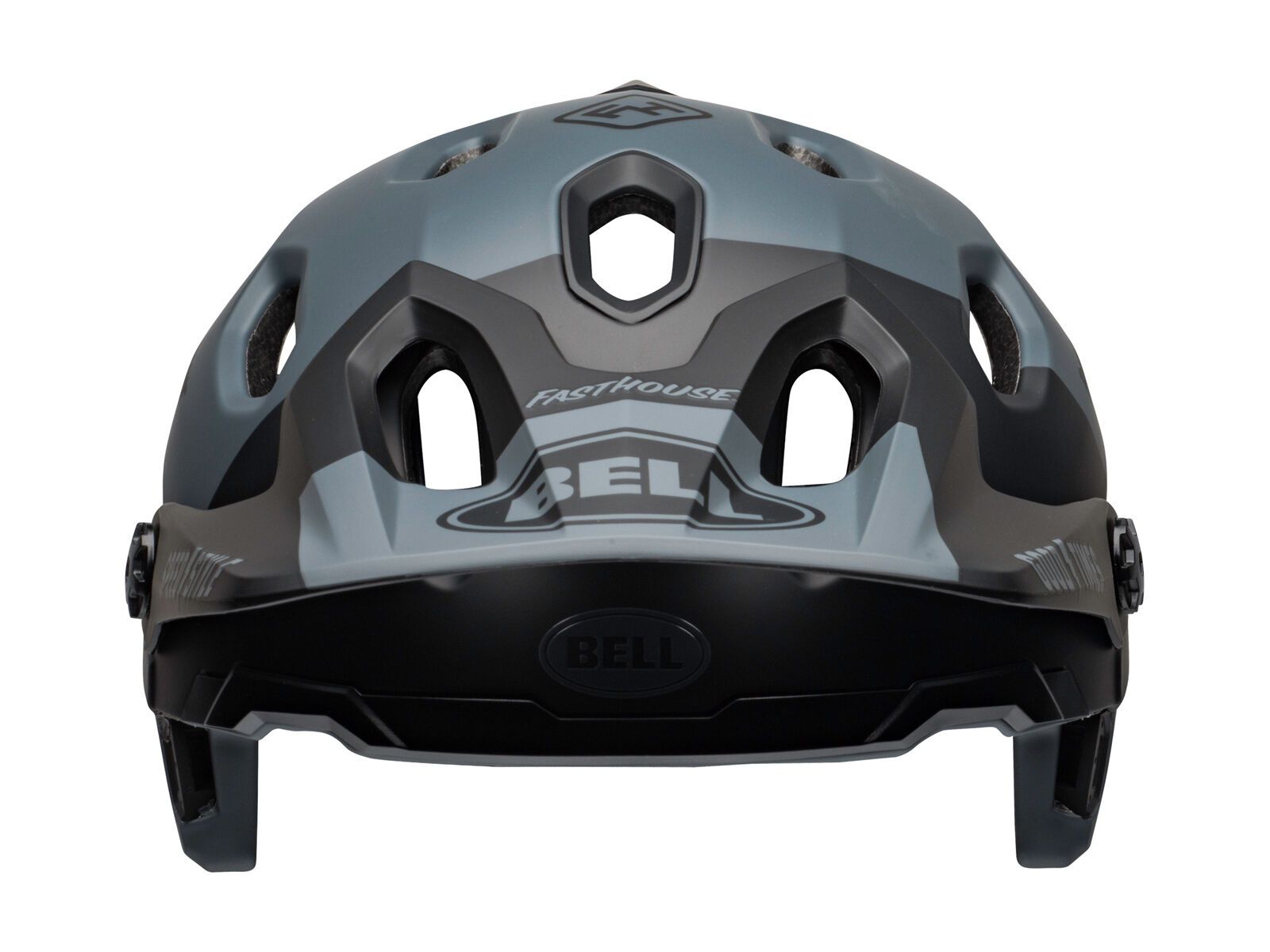 Bell Super DH MIPS Fasthouse, fasthouse matte gray/black - Bild 7