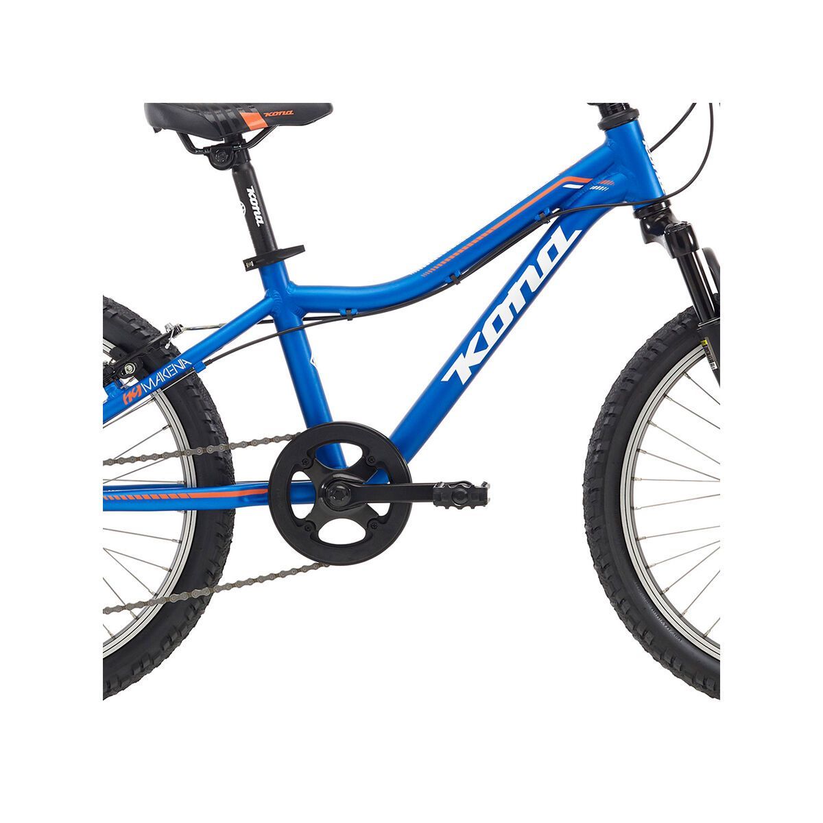 Kona Makena, matt cyan w/ white & orange decals - Bild 3