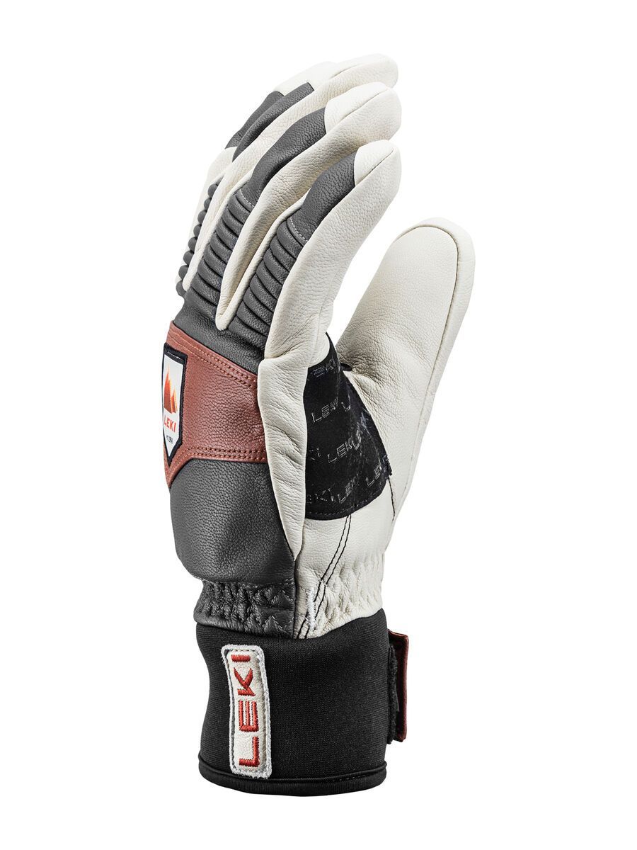 Leki Patrol 3D, graphite/off white/maroon - Bild 2