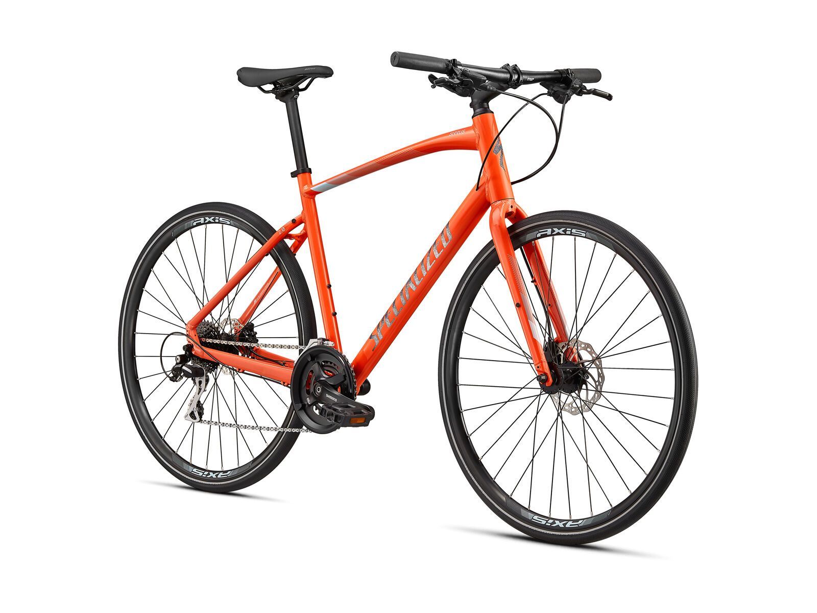 Specialized Sirrus 2.0, gloss vivid coral/summer blue/satin black reflective - Bild 2