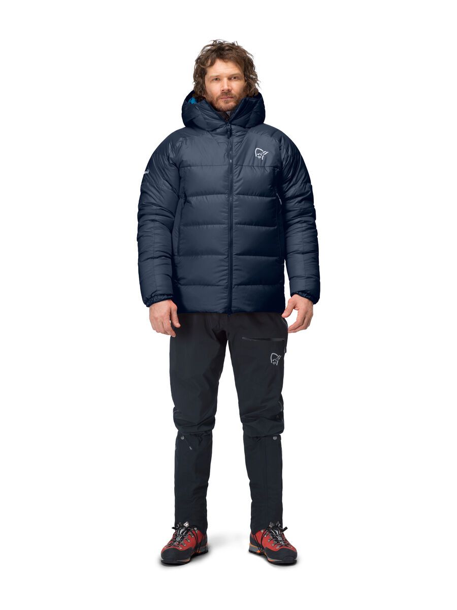 Norrona trollveggen down850 Jacket M's, indigo night - Bild 3