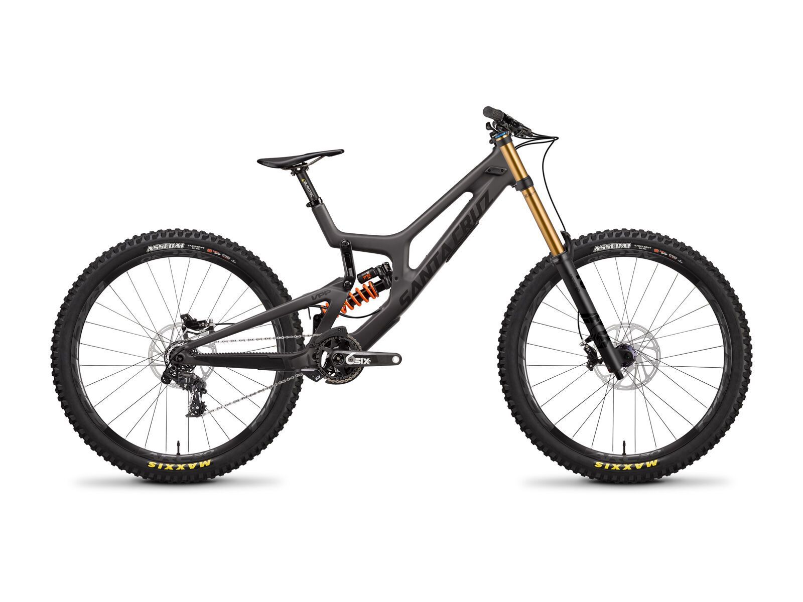 Santa Cruz V10 CC X01 27.5, matte carbon - Bild 1