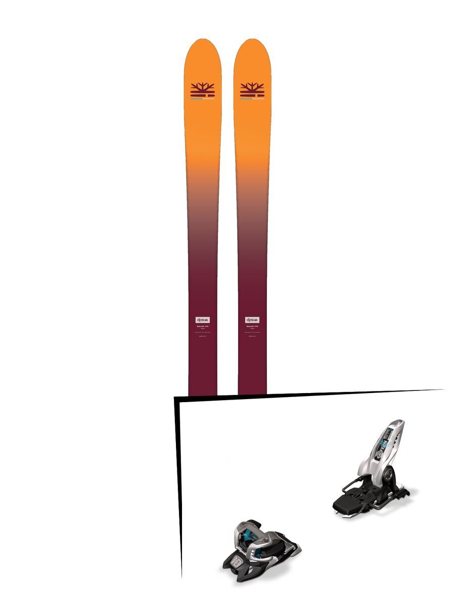 Set: DPS Skis Wailer F99 Foundation 2018 + Marker Griffon 13 ID white - Bild 1