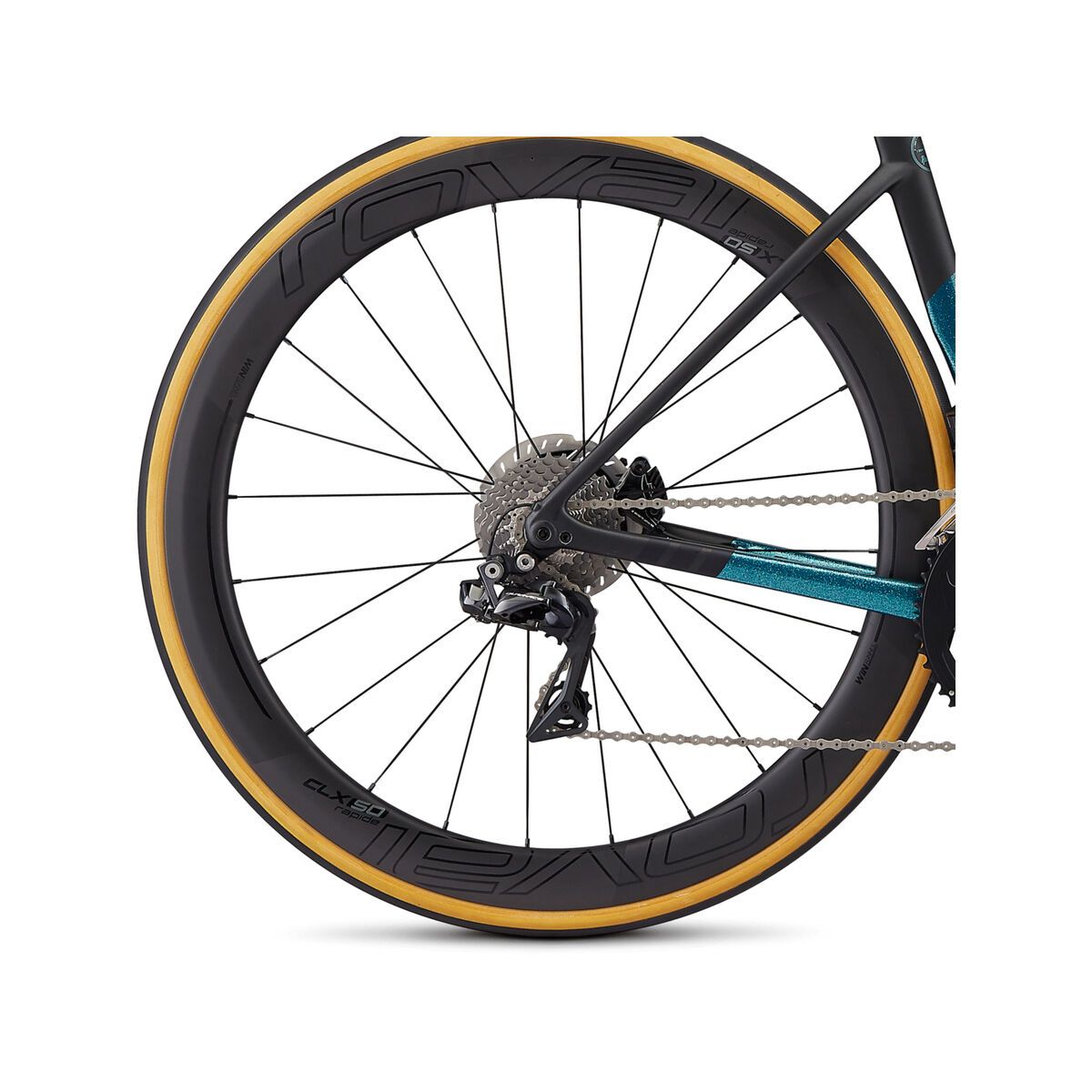 Specialized S-Works Tarmac Disc Sagan Collection, dark teal/charcoal - Bild 6