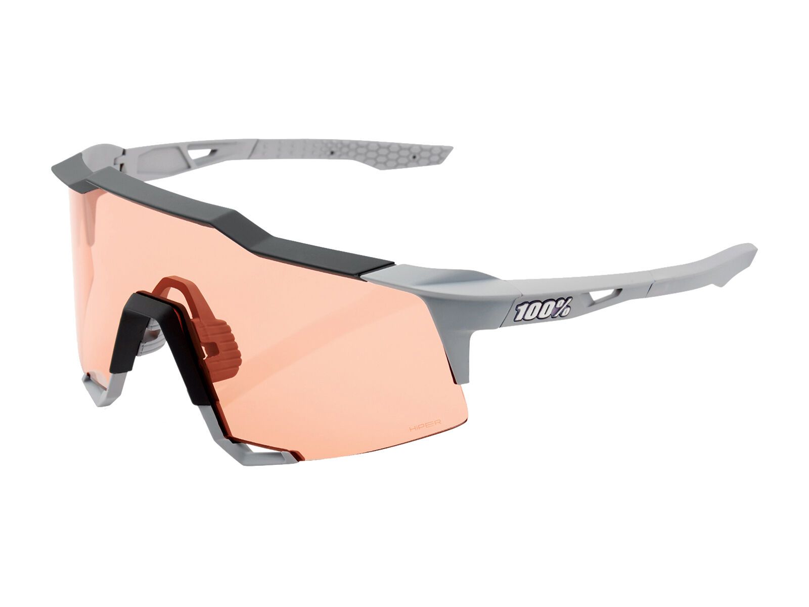 100% Speedcraft - HiPER Coral, soft tact stone grey - Bild 1