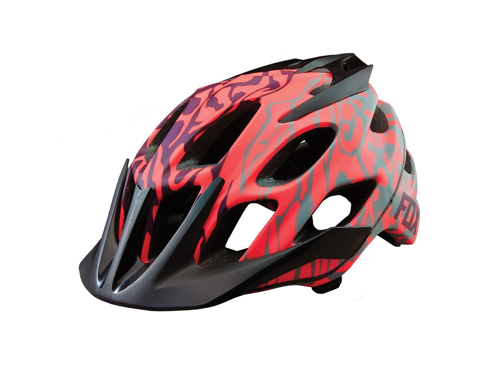 Fox Womens Flux Helmet, plum - Bild 1