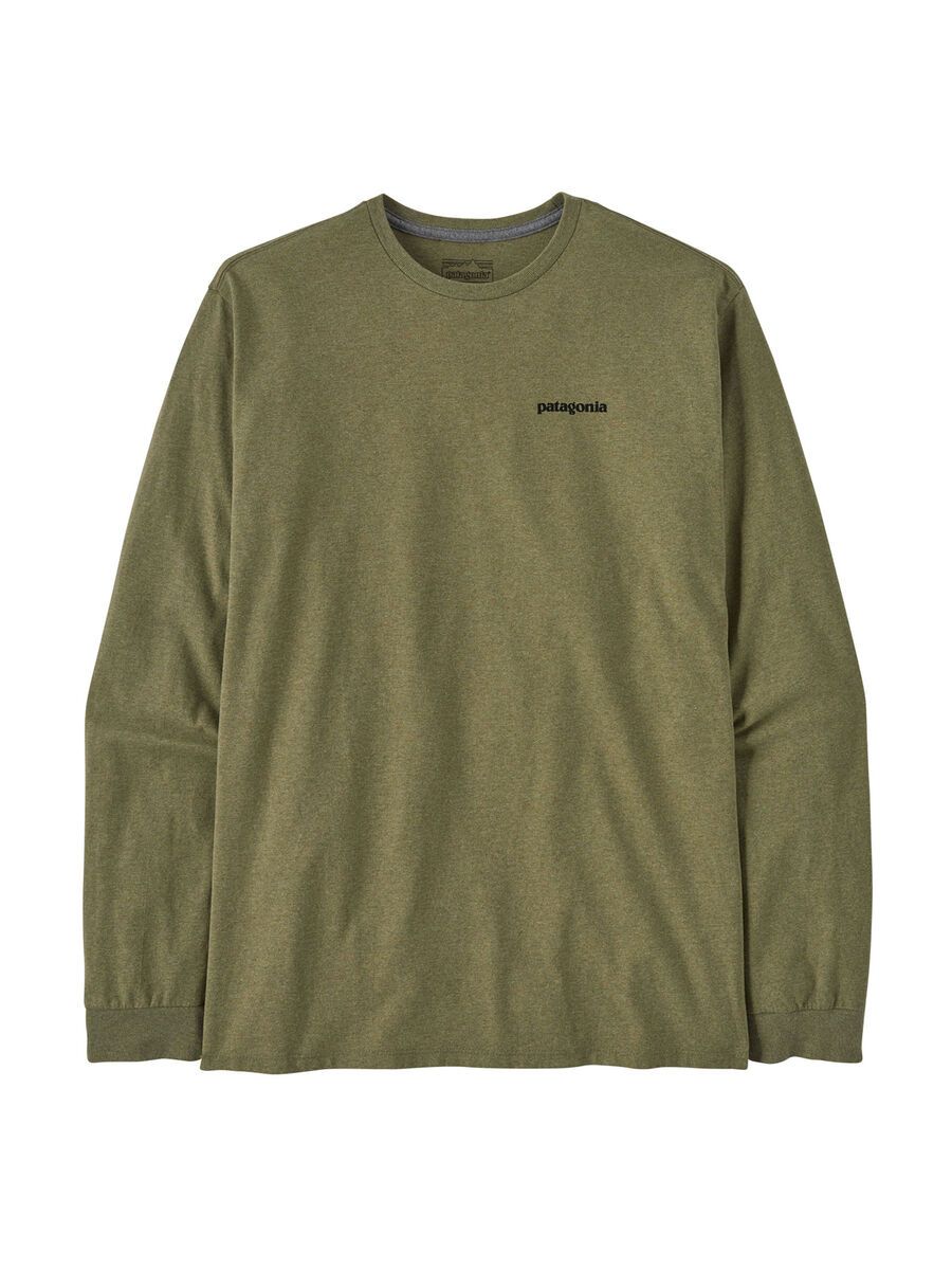 Patagonia Men's Long-Sleeved P-6 Logo Responsibili-Tee, buckhorn green - Bild 1