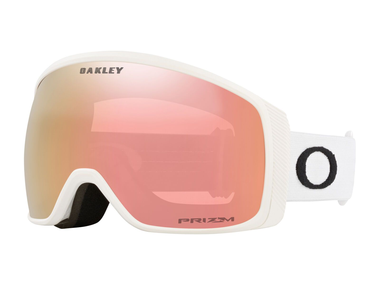 Oakley Flight Tracker M, Prizm Rose Gold Iridium / matte white - Bild 1