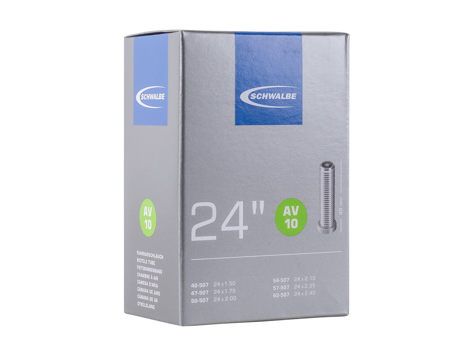 Schwalbe Schlauch AV 10 - 24 x 1.50-2.40 - Bild 1