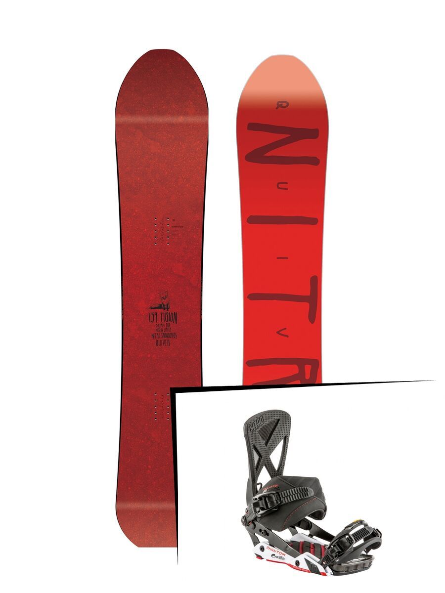 Set: Nitro Quiver Fusion 2019 + Nitro Phantom Carver carver - Bild 1