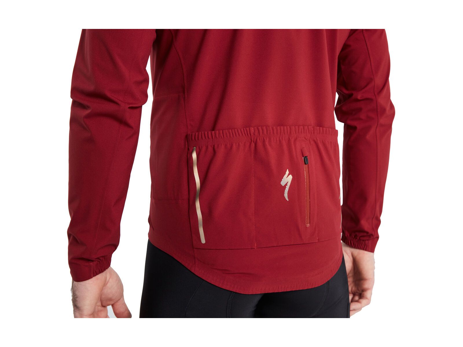 Specialized Men's RBX Comp Rain Jacket, maroon - Bild 8