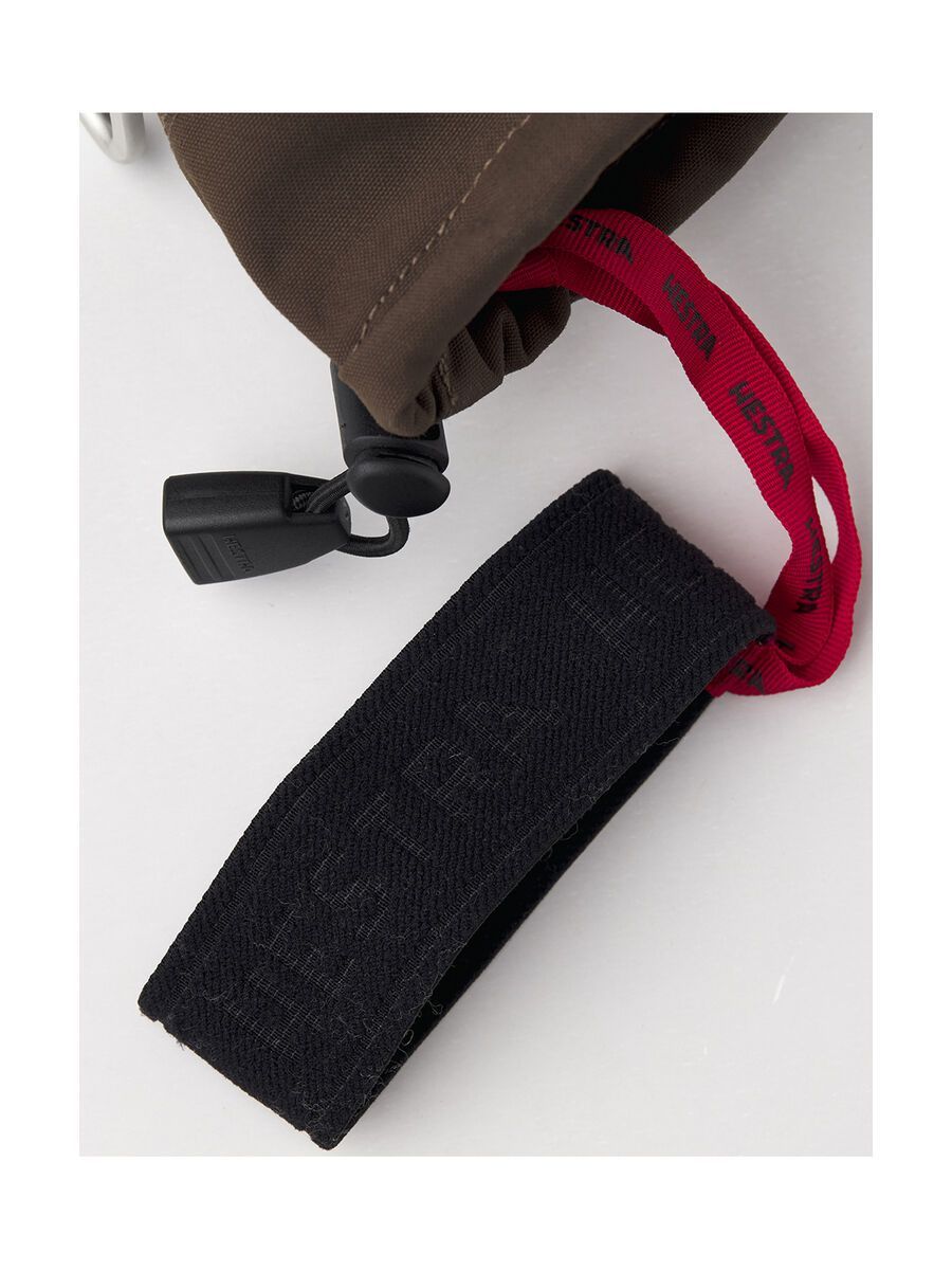 Hestra Army Leather Heli Ski 3 Finger, espresso - Bild 5