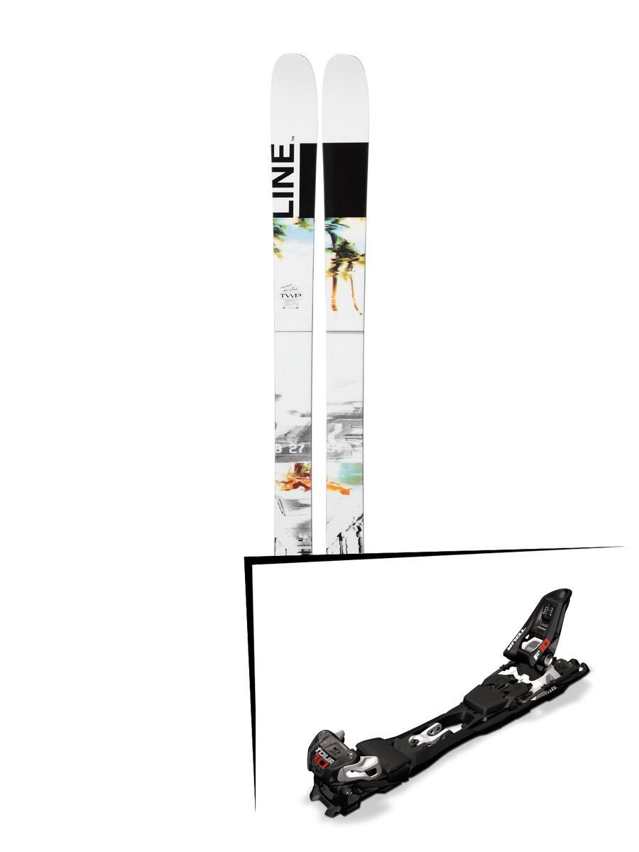 Set: Line Tom Wallisch Pro 2019 + Marker F10 Tour black/white - Bild 1