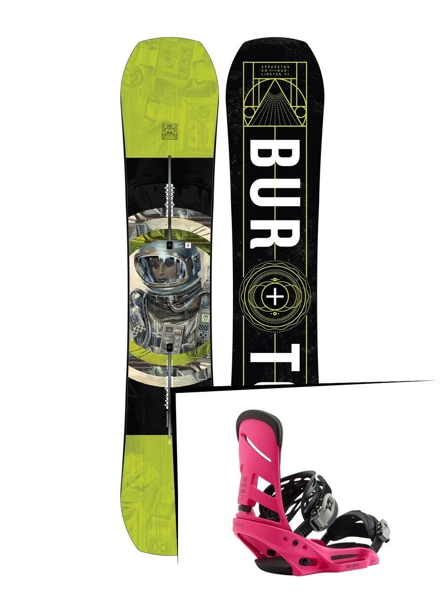 Set: Burton Paramount 2019 + Burton Mission EST pink - Bild 1
