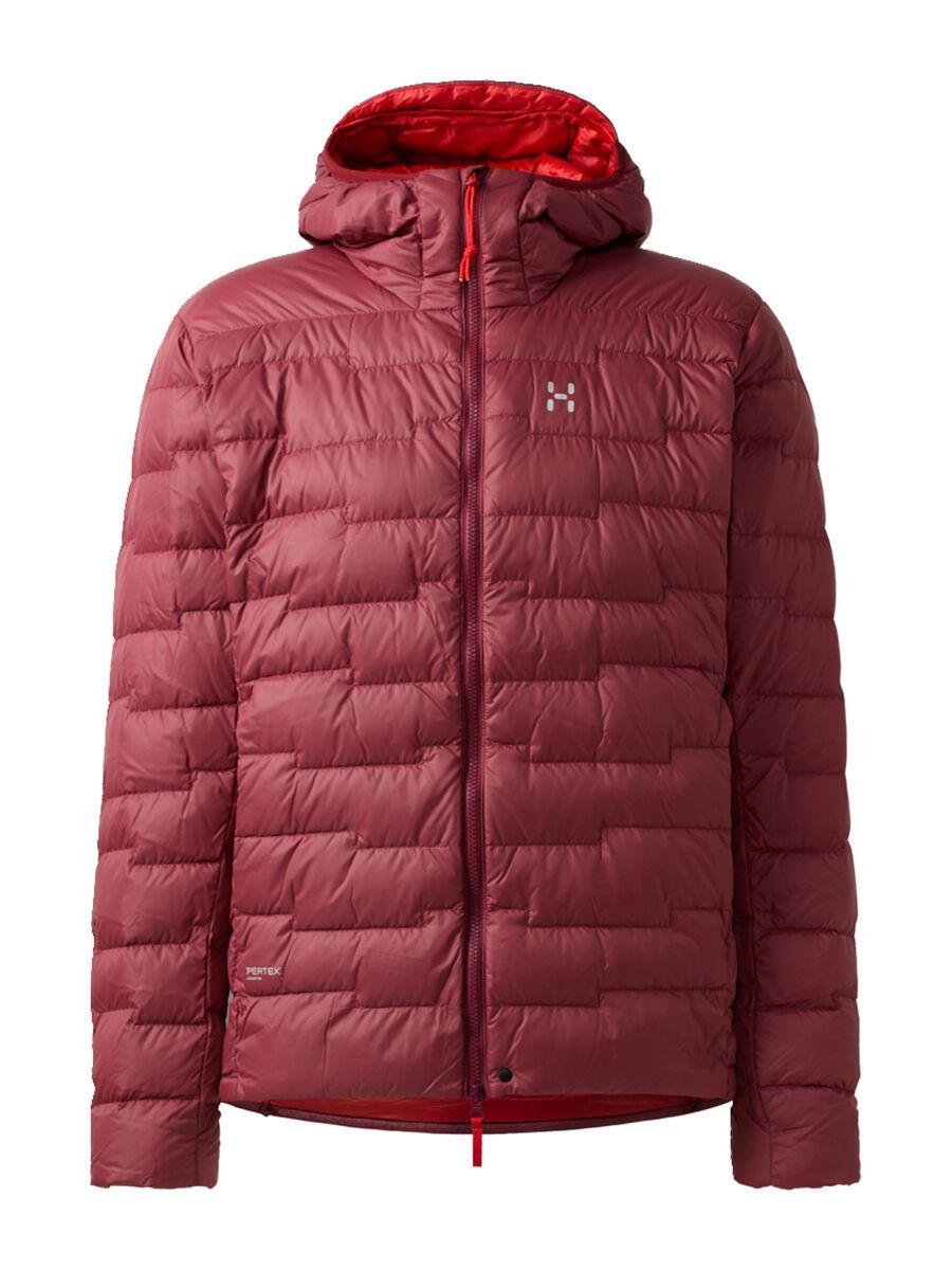 Haglöfs ROC Flash Down Hood Men, carmine red/tech red - Bild 1