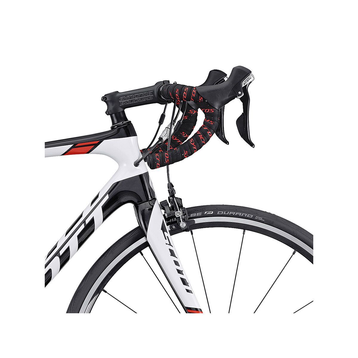 Scott Solace 20, black/white/red - Bild 5