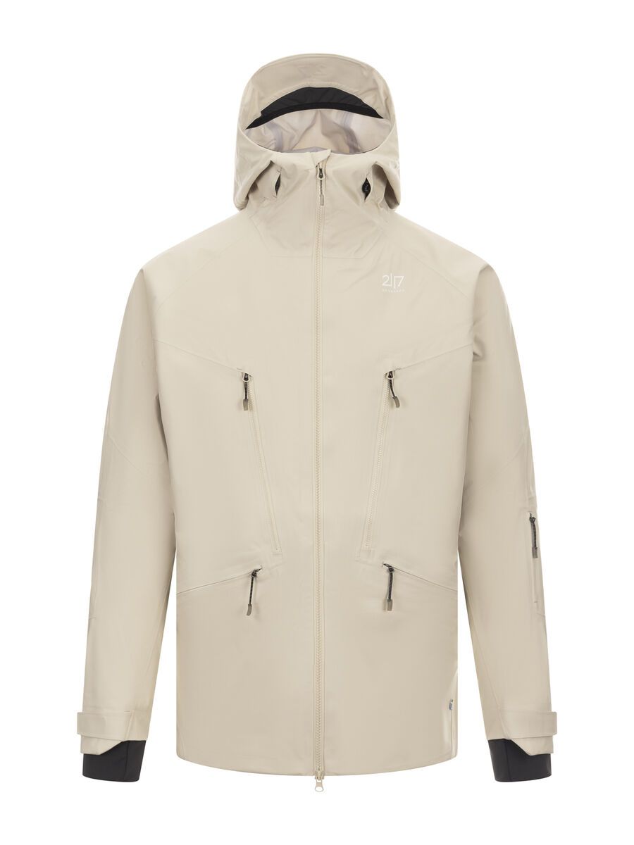 2117 of Sweden Men’s Sodak 3-Layer Ski Jacket, beige - Bild 1