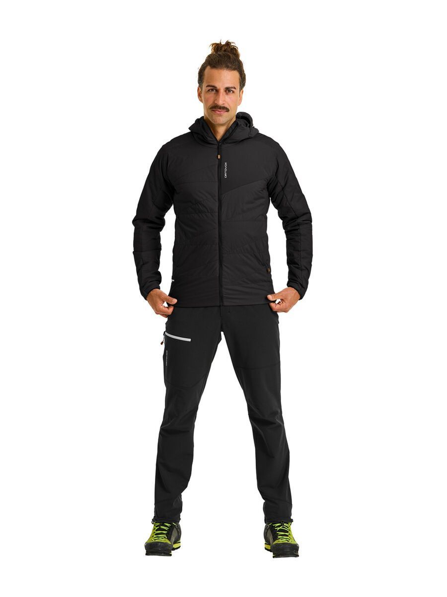 Ortovox Swisswool Piz Duan Jacket M, black raven - Bild 3