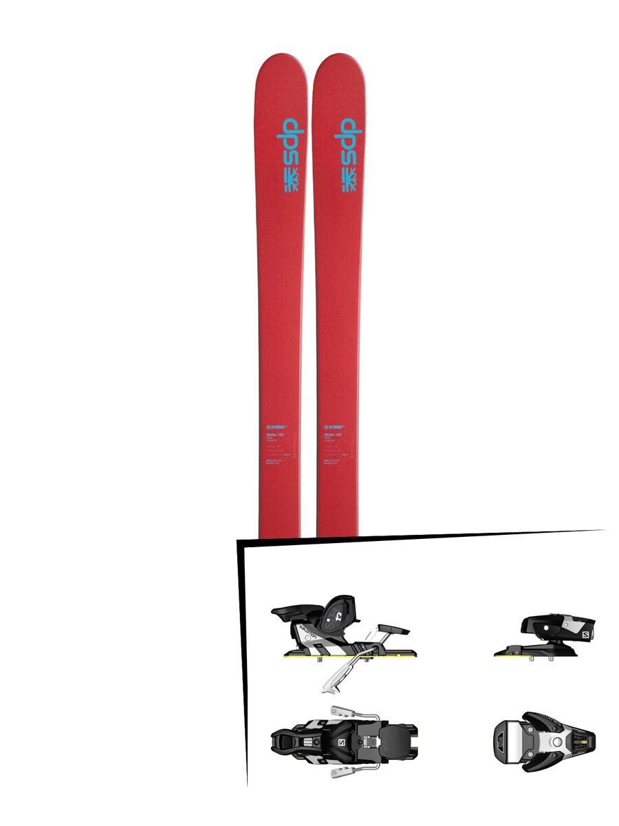 DPS Skis Set: Wailer 105 Hybrid T2 2016 + Salomon STH2 WTR 13 - Bild 1