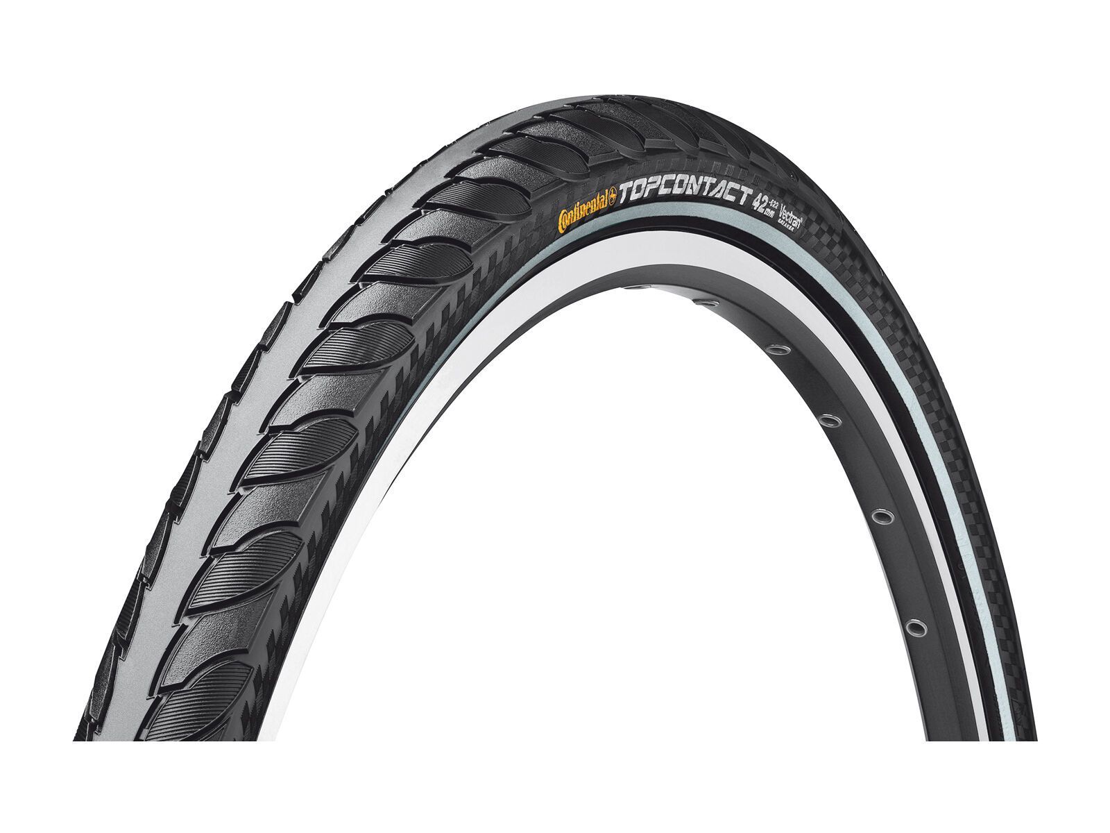 Continental Top Contact II VectranBreaker, 26 Zoll, black-reflex - Bild 1