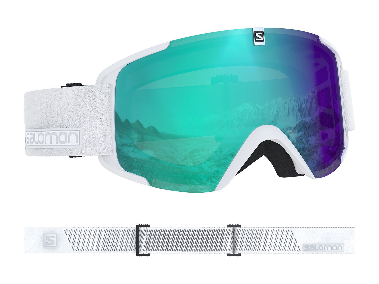 Salomon XView Photo, white/Lens: photo ml blue - Bild 3