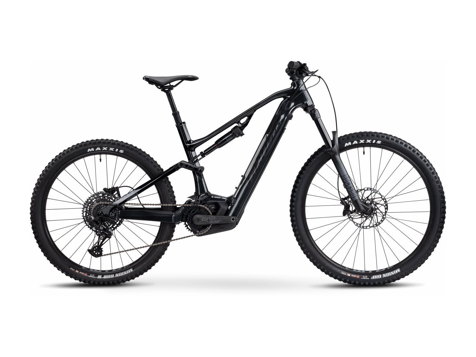 Ghost E-ASX 160 Universal AL, anthracite/black - glossy - Bild 1