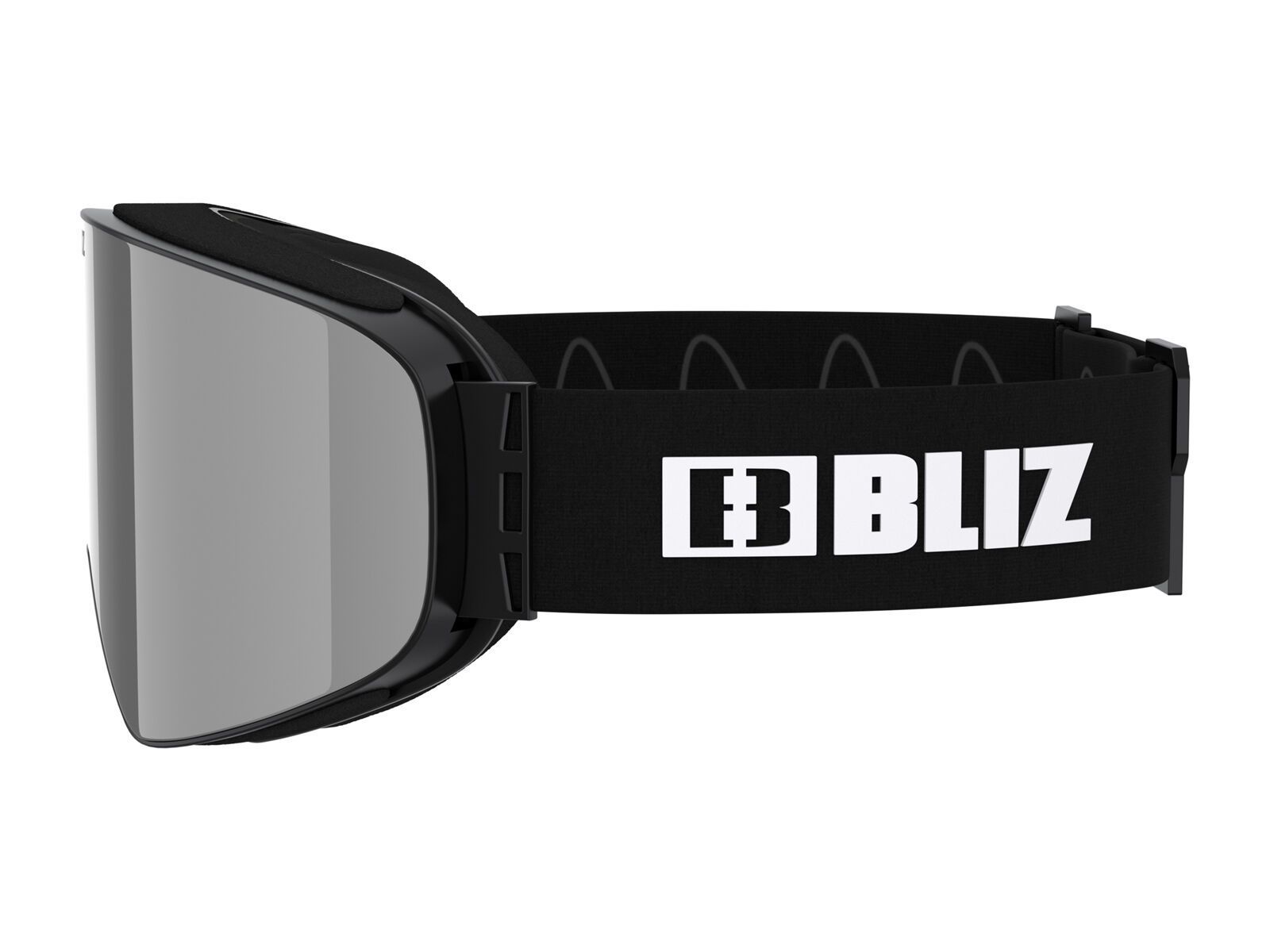 Bliz Flow, Smoke Silver Mirror / matte black - Bild 2