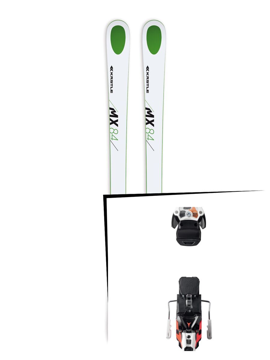 Set: Kästle MX84 2018 + Atomic Warden MNC 13 white/black/orange - Bild 1