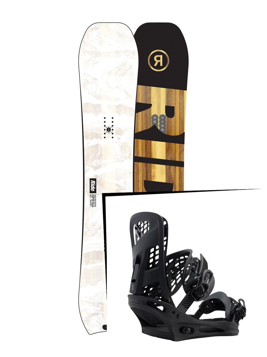 Set: Ride Alter Ego 2017 + Burton Genesis X (1712790S) - Bild 1