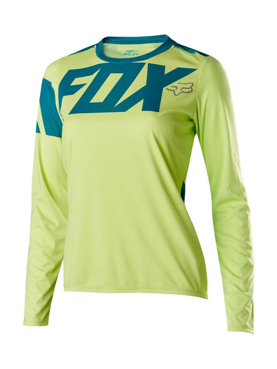 Fox Womens Ripley LS Jersey, light yellow - Bild 1
