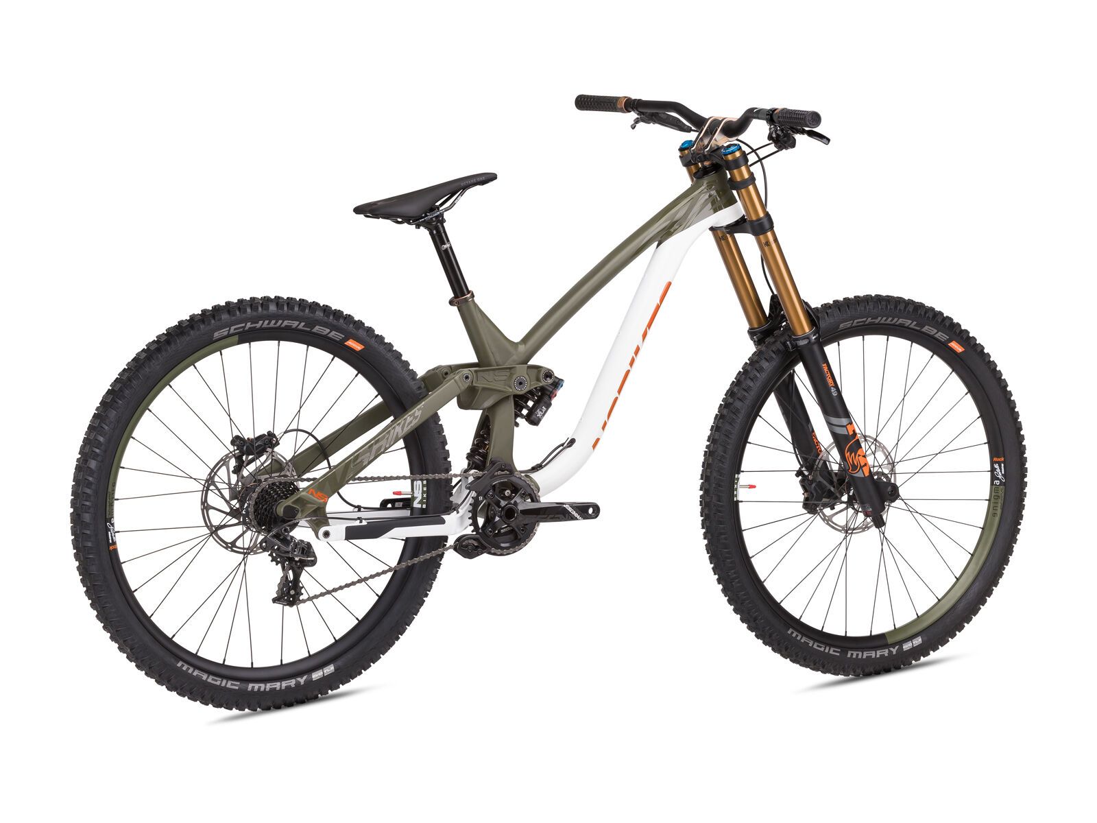 NS Bikes Fuzz 29, white/armygreen - Bild 4