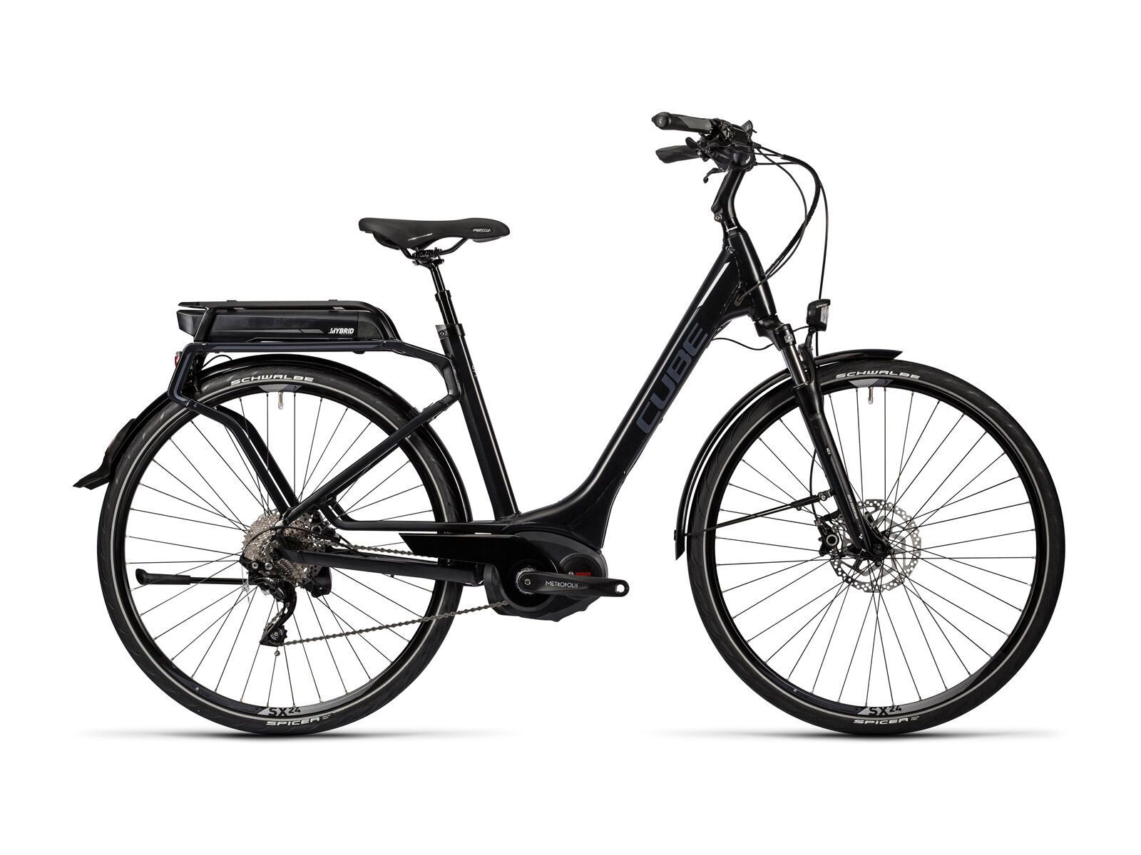 Cube Touring Hybrid Pro 400 Easy Entry, black´n´grey - Bild 1