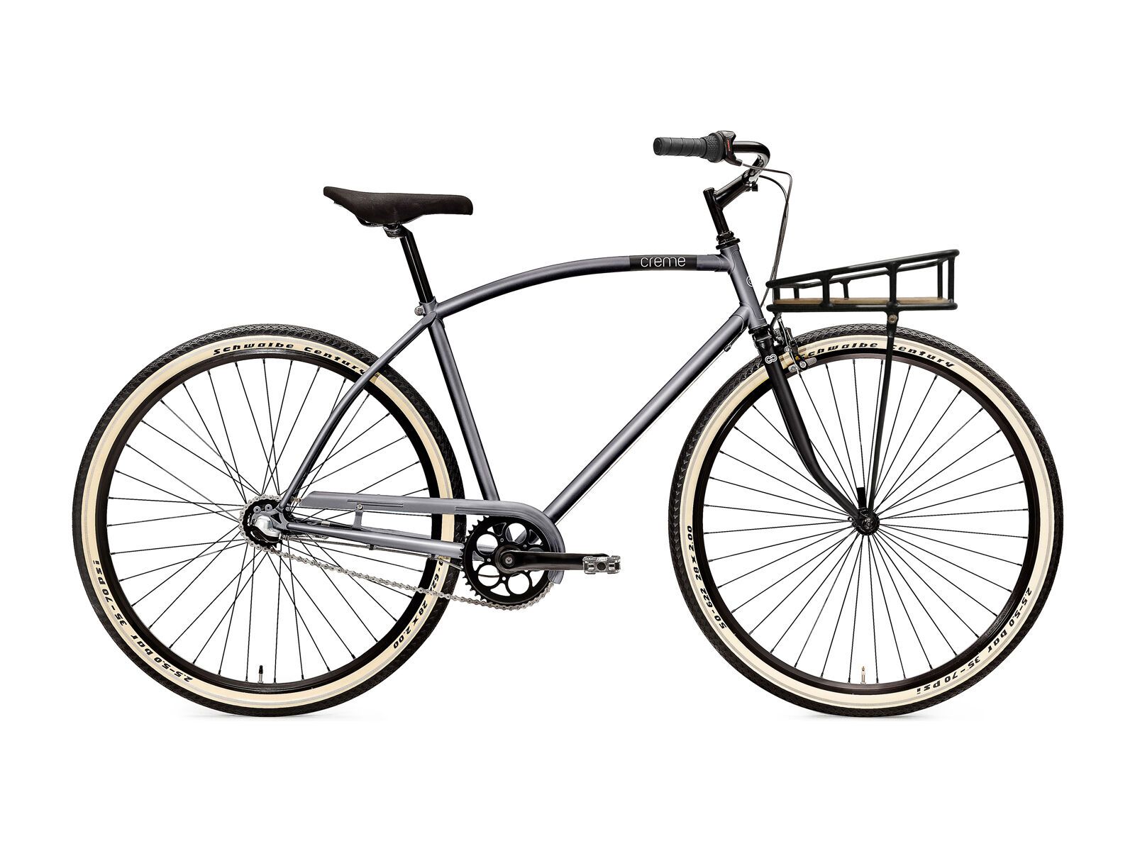 Creme Cycles Glider Solo, titanium silver - Bild 1