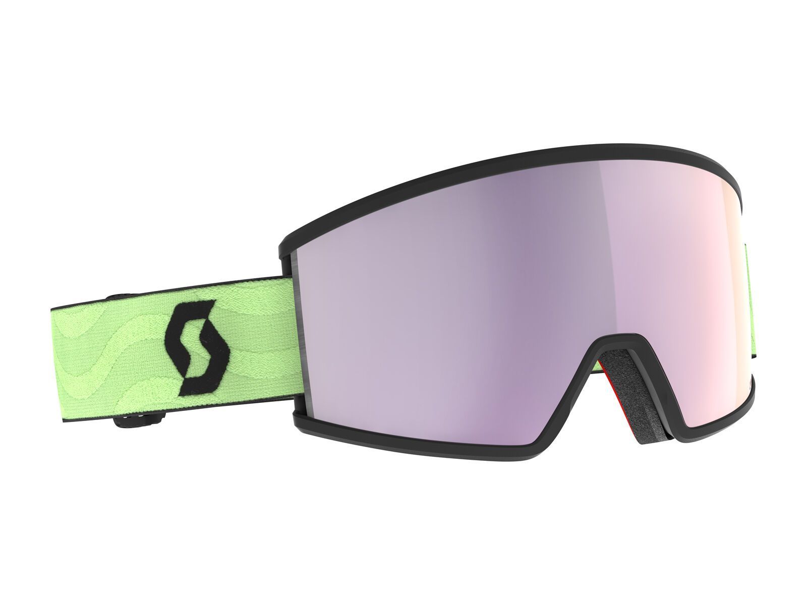 Scott Ambit Compact, AMP Lavender Chrome / glow green - Bild 1