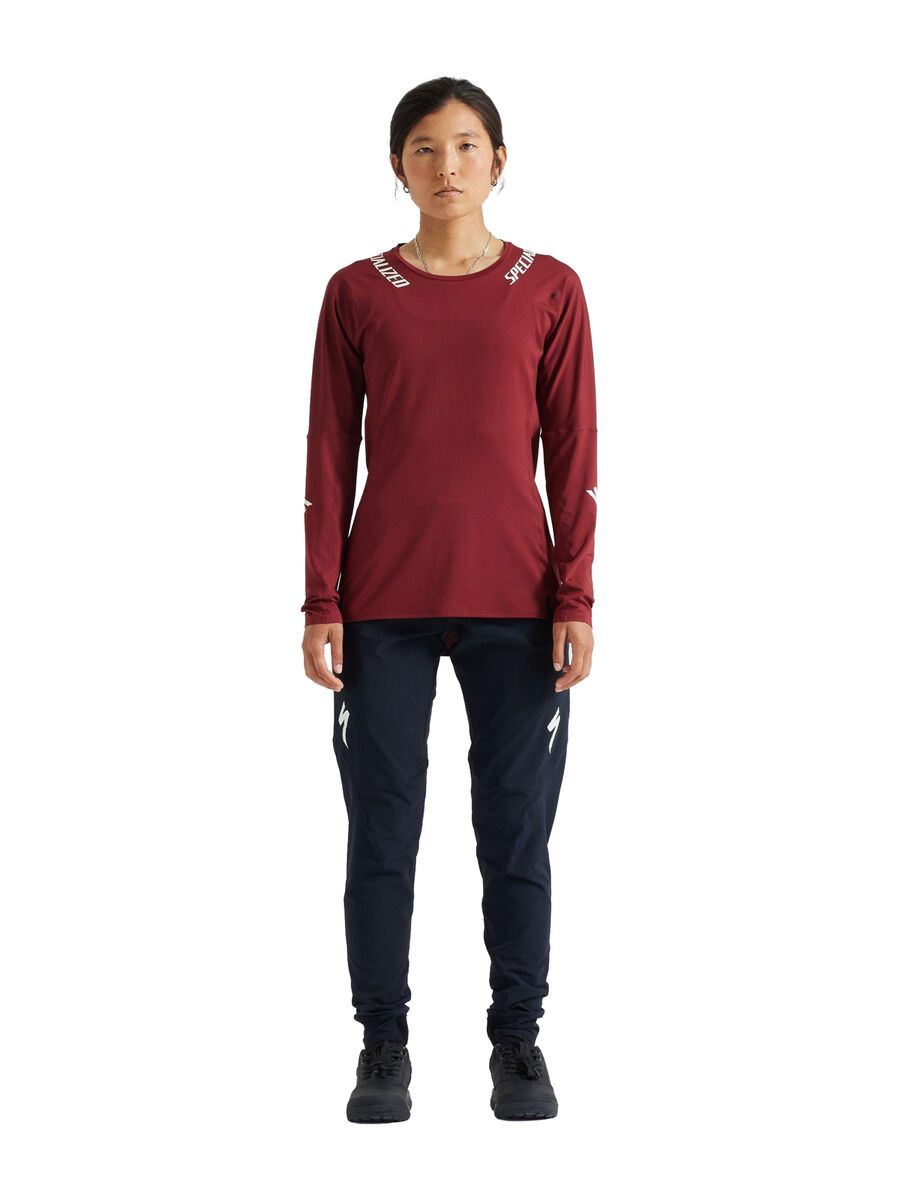 Specialized Women's Trail Air Long Sleeve Jersey, garnet red - Bild 6