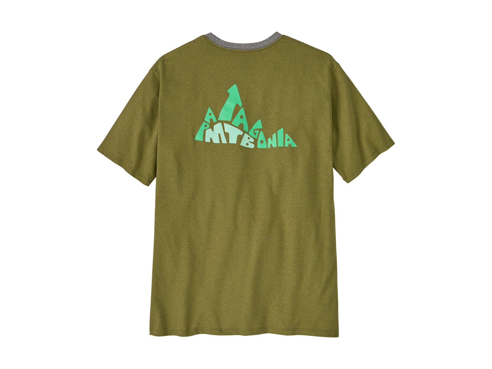 Patagonia Men's Berm Logo Responsibili-Tee, graze green - Bild 2