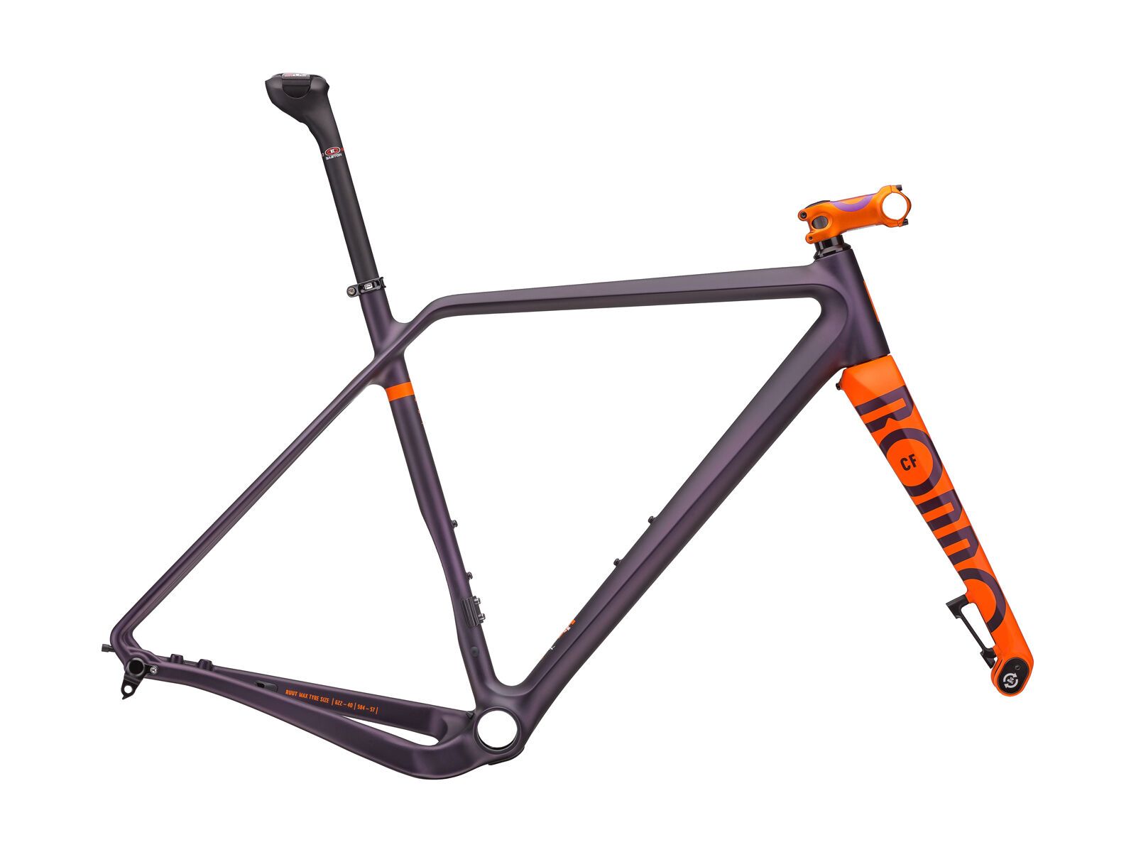 Rondo Ruut CF Frameset, eggplant - Bild 1