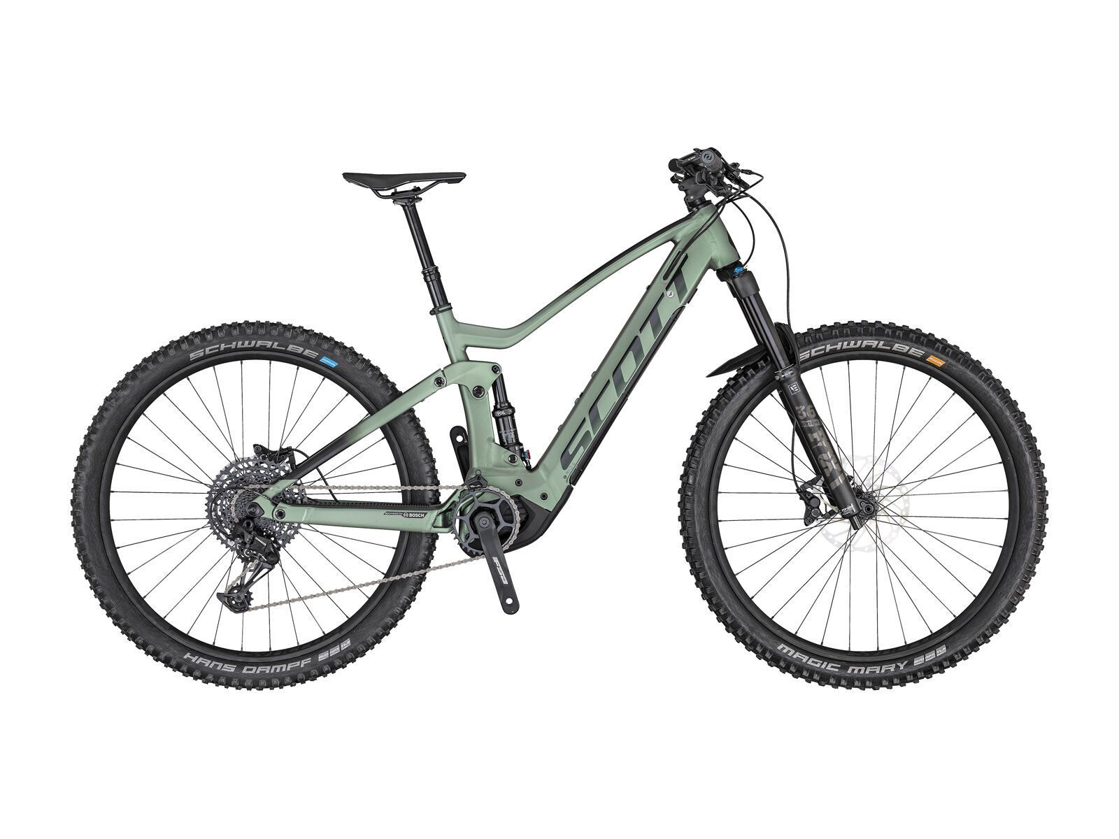 Scott Genius eRide 920, iridium green/black - Bild 1