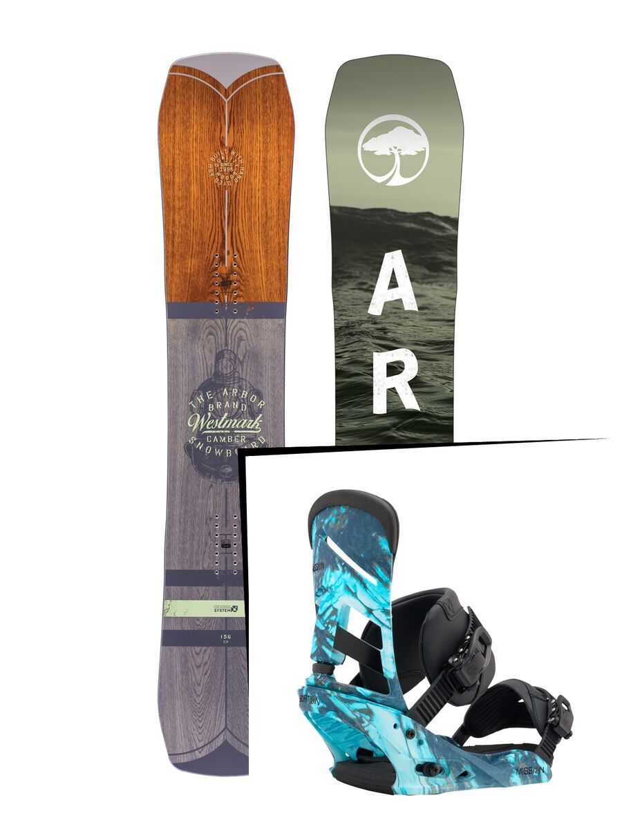 Set: Arbor Westmark Camber 2017 + Burton Mission (1712885S) - Bild 1