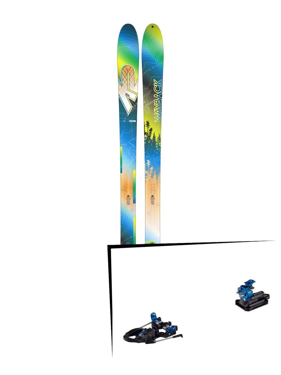 Set: K2 SKI Wayback 2017 + Hagan Core Bindung (1994616) - Bild 1
