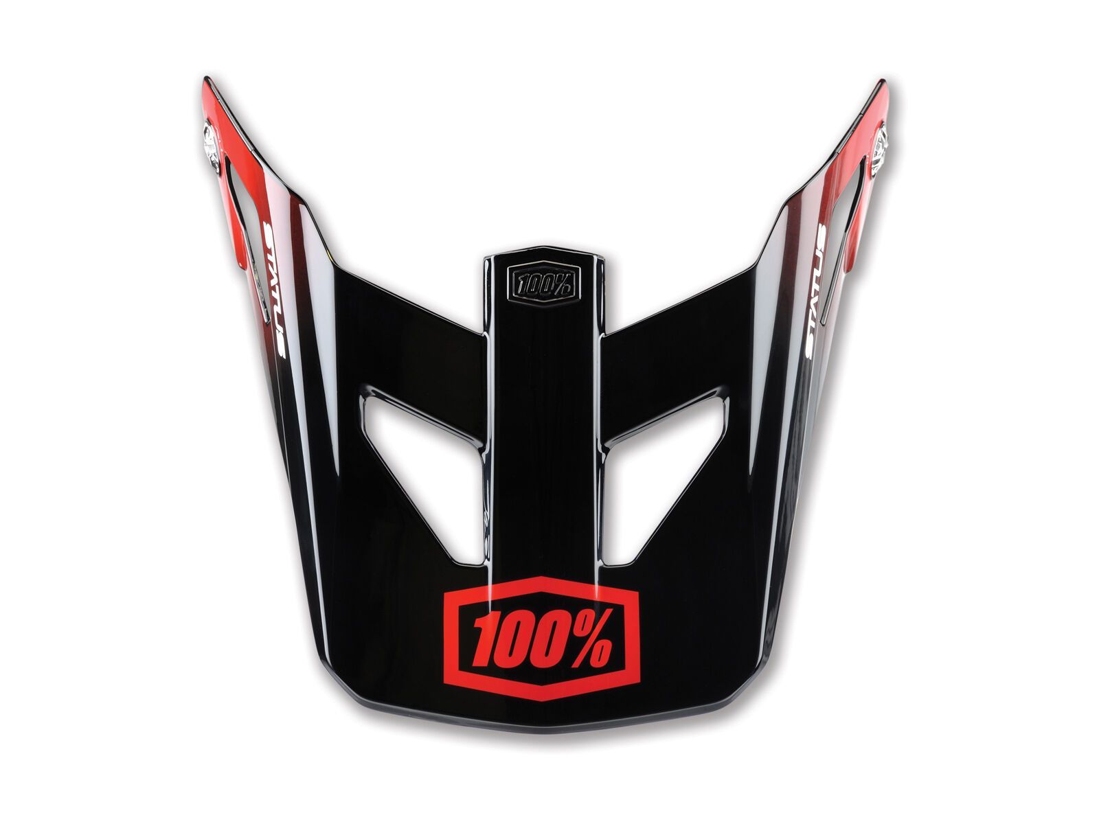 100% Status Replacement Visor, selecta red - Bild 1