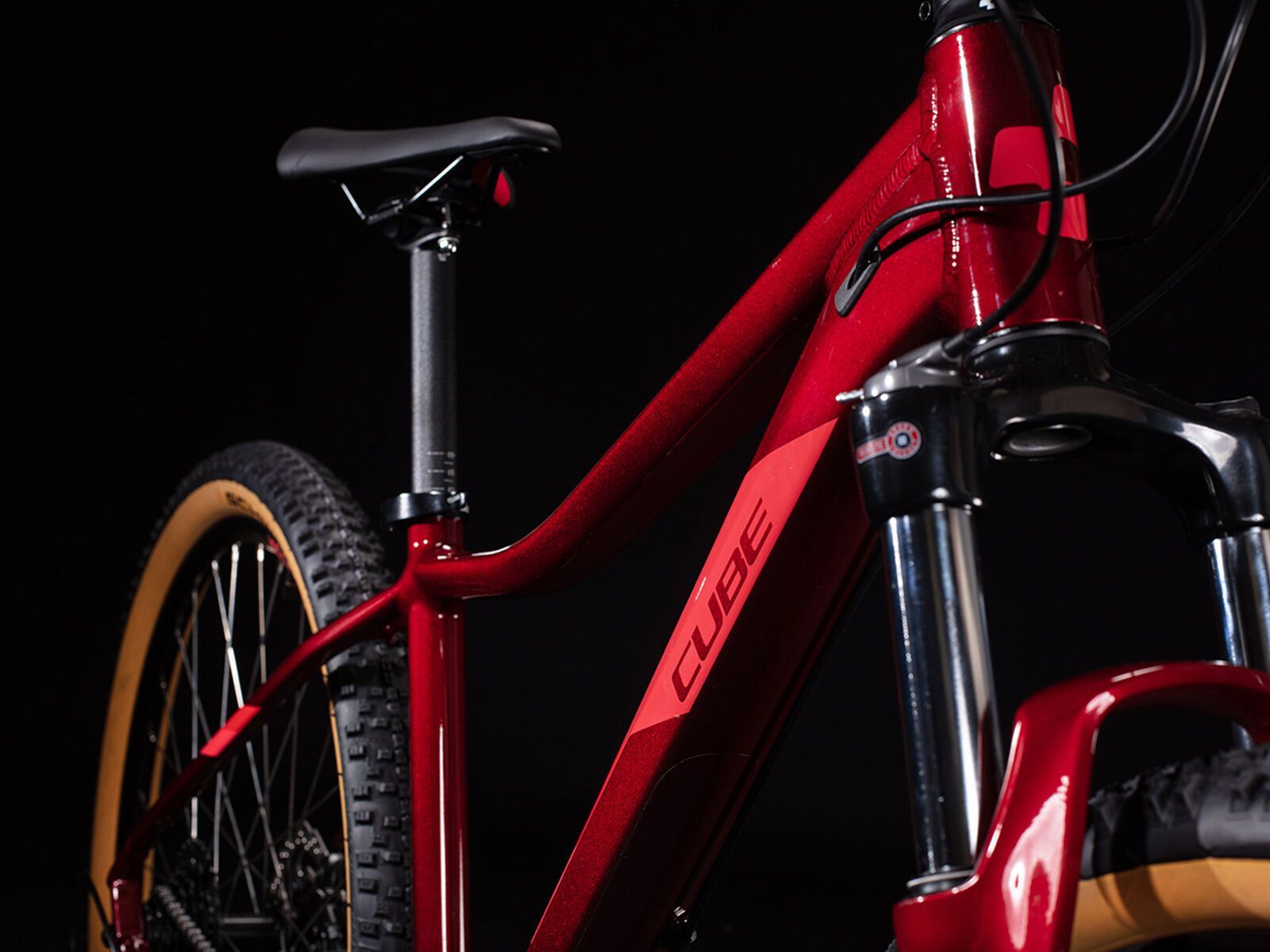 Cube Access WS EXC 27.5, poppyred´n´coral - Bild 3