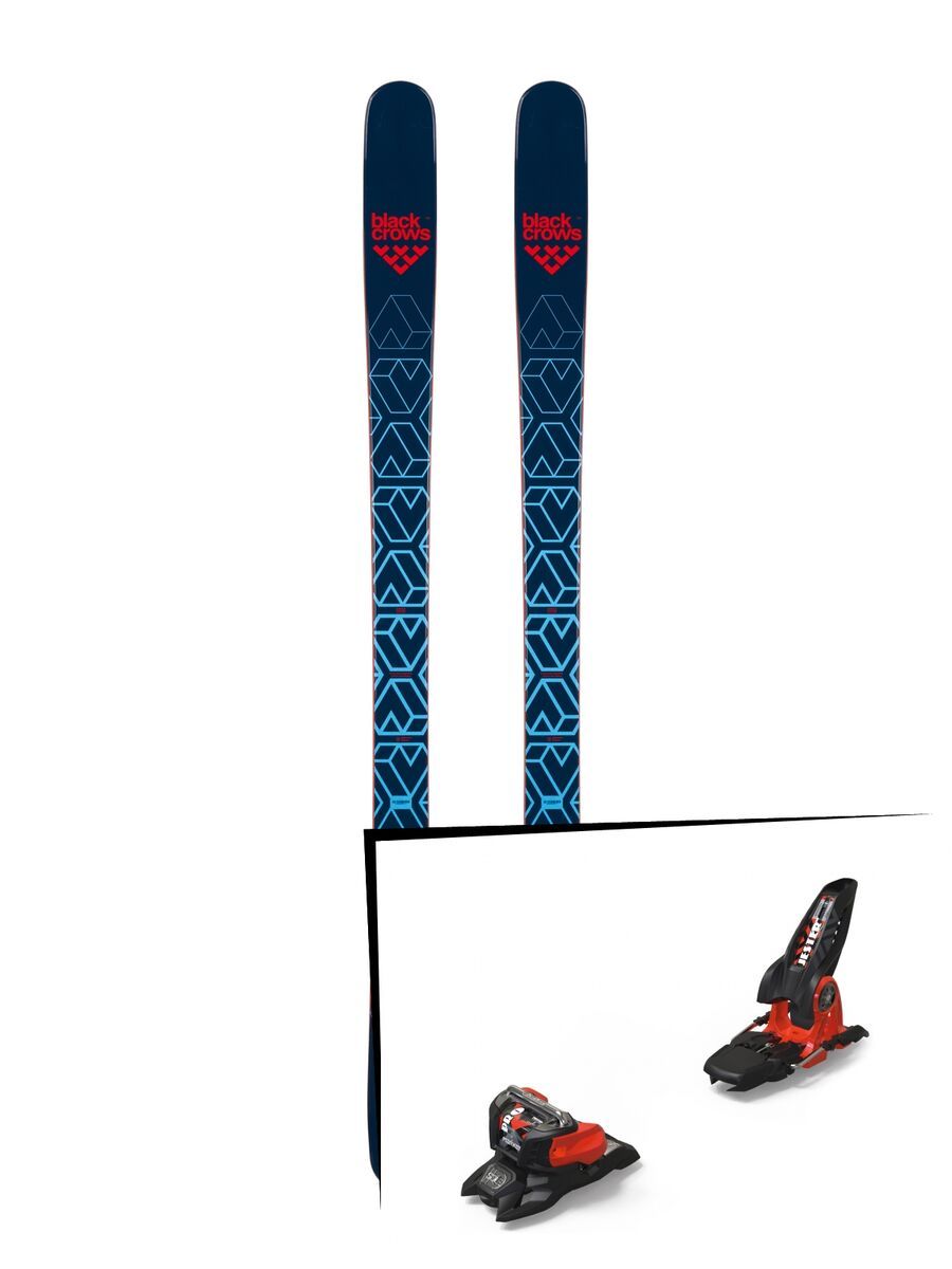 Set: Black Crows Captis 2019 + Marker Jester 18 Pro ID black/flo-red - Bild 1