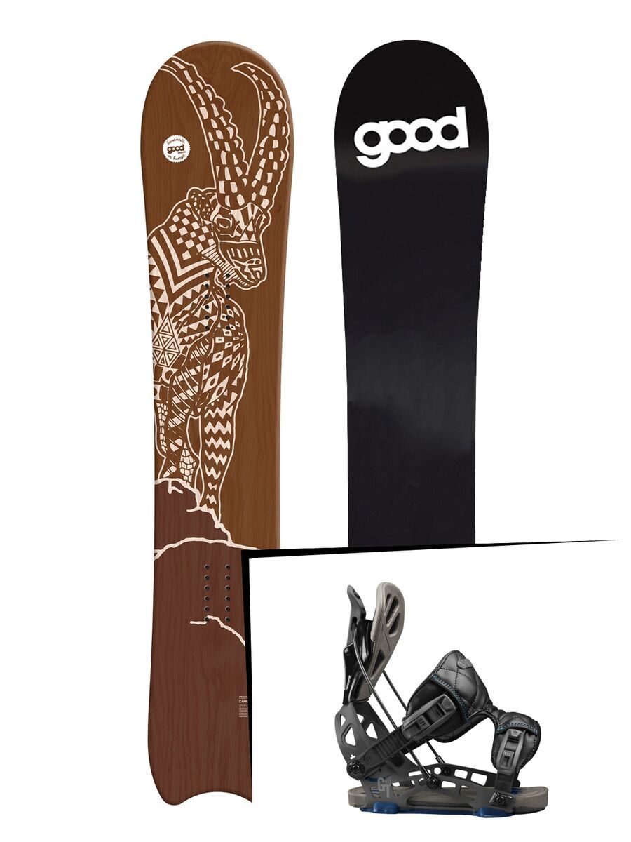 Set: goodboards Capra 2017 + Flow NX2-GT (1718315S) - Bild 1