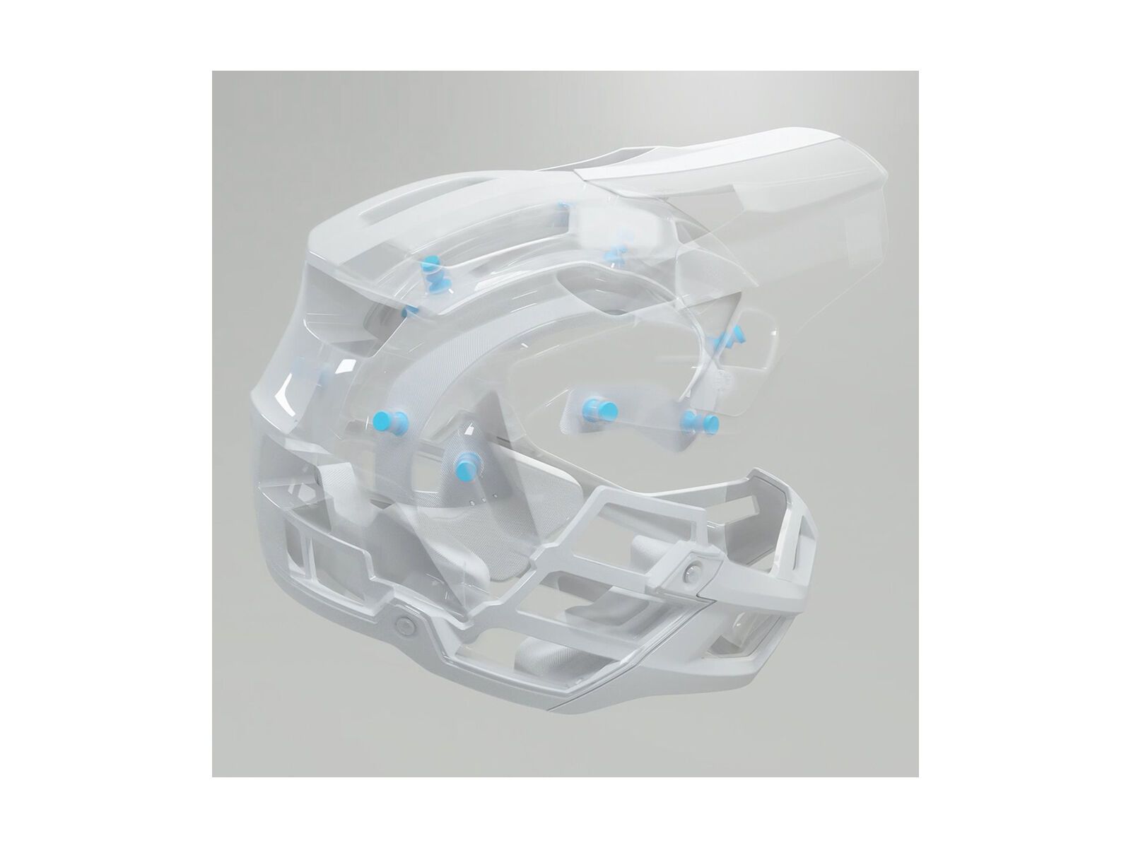 100% Trajecta, white / navy - Bild 2