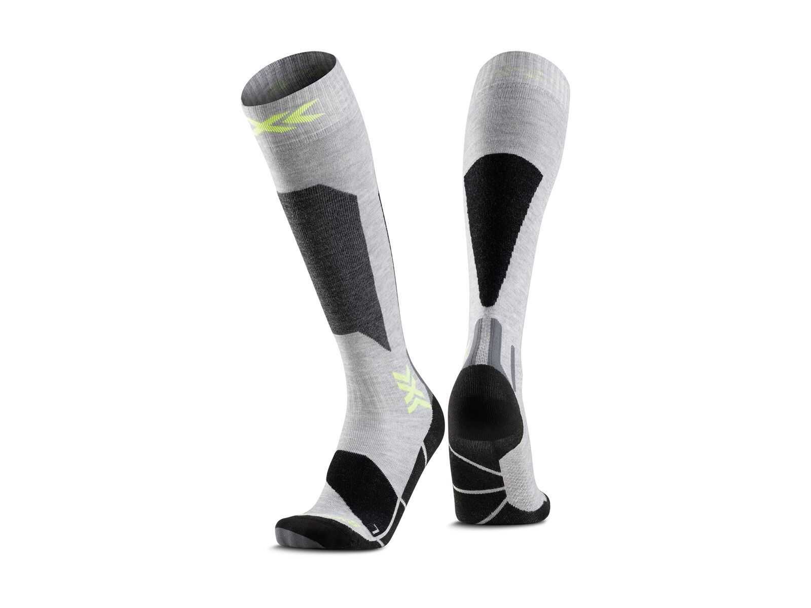 X-Bionic X-Socks Ski Discover OTC, rhino grey/canary - Bild 1